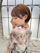 ロンドロゼ 池袋(Lond rose)&nbsp;♪ミニウルフレイヤーカット顔周り前髪韓国ショートボブ/池袋