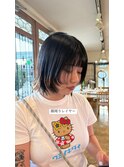 顔周りレイヤー×ボブ