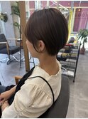 丸みショート/マロンベージュ/千葉【積田佳奈】