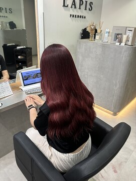 ラピス 福岡天神店(Lapis) ミルクティーベージュ/ベージュ/ブリーチ