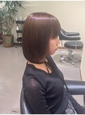 くびれヘア/アプリコットオレンジ/夏のヘアアレンジ/小倉
