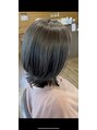 モーク 岐阜店(MO-KU) エアリーレイヤーボブ トレンドヘアカラーもご相談下さい。