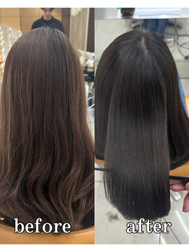 プロデュース 成瀬店(Produce) 艶感アップの髪質改善カラー
