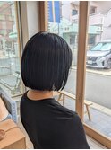 秋冬オススメ！20代30代かわいい切りっぱなしボブ