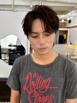 ポーチバイハニー オモテサンドウ(PORCH by HONEY omotesando) ガイルヘア/かき上げアップバング/サーフフェザーパーマ1