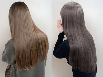 イロウ 山口どうもん店(IROW)の写真/紫外線による乾燥ダメージも◎年間3万人施術の髪質改善トリートメントでパサつきのない艶髪へ【山口】