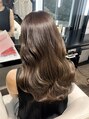 アンドバイモードケイズ (and by MODE K's)&nbsp;オリーブベージュ/レイヤーカット/大人可愛い/韓国ヘア