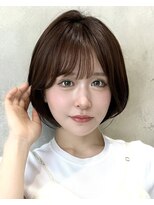 アフロート ルヴア(AFLOAT RUVUA) 【岩田莉奈】ナチュラルレイヤーショートでひし形シルエット新宿
