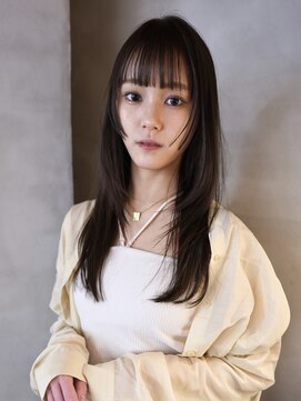 ニコ トウキョウ 渋谷(nico TOKYO) ミディアムレイヤーカット顔周りレイヤーウルフハッシュカット