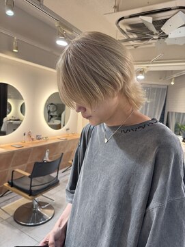 キャンバス バイ ネオリーブ 横浜西口(Canvas by neo.) 横浜★メンズハイトーンケアブリーチ