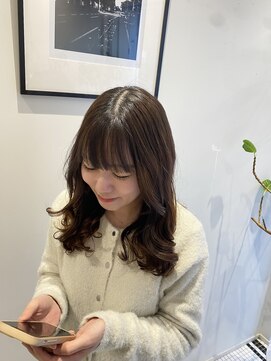 シアン 矢場町店(CYAN.) コテ巻き風パーマ