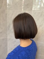 プラス アヴェダ(PLUS AVEDA)&nbsp;艶×丸みショートボブ