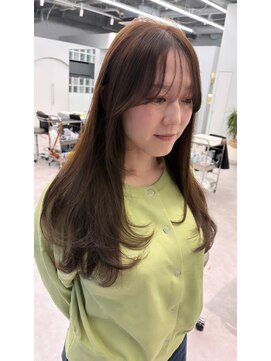 ミッシュバイアーバン(misch by urban.) レイヤーカット/ハッシュカット/ベージュ【堀 春菜】