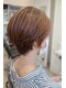 ヘアメイクソエル(hair make Soel)の写真/【初芝】≪高い技術×抜群のセンス≫“Ｓｏｅｌ”Stylistがご提案◆創り込み過ぎないラフなショートStyle