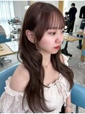 レイヤーカット/韓国ヘア/顔まわり/縮毛矯正/熊本美容室