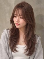 キリ 逗子(kiri)&nbsp;逗子葉山ハッシュカットハッシュレイヤーロングレイヤー前髪m201