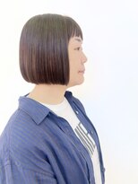 アッシュ 十日市場店(Ash)&nbsp;定番人気のぱっつんボブスタイル