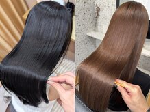 【最高品質ストレート】カット+premium髪質改善(縮毛矯正)+髪質改善TR￥19,500【最高品質の艶髪ならこれ♪】