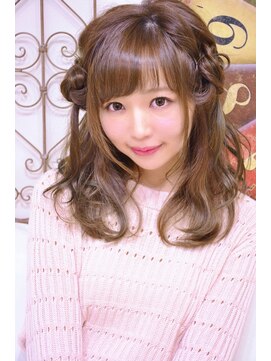 メイズ(MAZE) 羊ヘアアレンジ【メイズ東中野・鍛原志行】