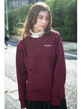 カルフール 草加本店(Carrefour) 透け感ベージュ外国人風ミディ♪