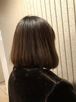エイトタマプラ たまプラーザ店(EIGHT tamapla)&nbsp;【EIGHTたまプラ】デザインカラー_切りっぱなしボブ