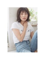 リベラル(liberal)&nbsp;スタイリング楽々大人の外ハネボブ[くびれヘア/パーマボブ]