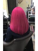 ★結構ピンクヘアカラー★【SOMEBRIDGE亀有】