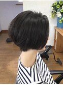柔らかナチュラルショートボブ