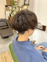 カルム(calmost)&nbsp;無造作マッシュ×スパイラルパーマ＊小机　美容室