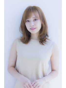 ラフ フロム ガーデン(Laf from GARDEN) 寺尾拓巳 大人かわいいイルミナカラー低温デジタルパーマミディ