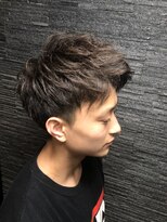 ヒロギンザ 青山店(HIRO GINZA)&nbsp;ツーブロック前上げスタイル