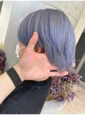 パープルブルージュ【池袋.髪質改善.インナーカラー.ブリーチ】