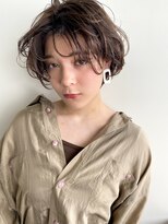 ミラバイグリーン(Mira by green)&nbsp;マッシュショート×フェザーバング