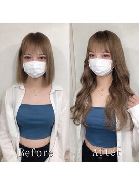 エクステ専門店 あるじゃんすー 水戸店 ラテブラウン#地毛風カラー#メルティカラー#シールエクステ#水戸