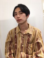 キー(kii) センターパート ナチュラルマッシュショート 刈り上げマッシュ