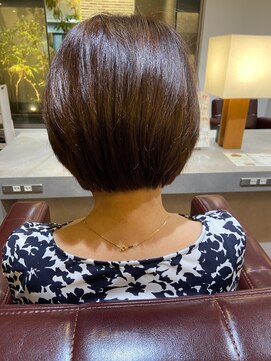 チュラブラン 泉田中店(CHURA BLANC) ショートボブ