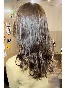 ニカ(NIKA) レディースミルクティーローレイヤーロングスタイル