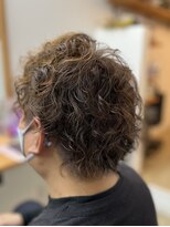 オダンゴヘアー(odango hair)&nbsp;メンズパーマ