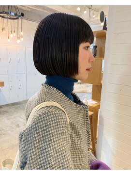 クラフト 福津(CRAFT) モードなミニボブ / 髪質改善ストレート