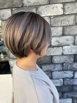 ライズ バイ レボ 柏店(RISE by REVO) 大人かわいい/レイヤーロング/グレーベージュ/前髪パーマ/柏