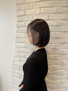 ラグ バイ シゲルカットクラブ 神田久志本店(lag) イヤリングカラー ホワイトグレージュ