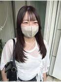 ピンクブラウン ザクザクレイヤー ワンカールレイヤー 