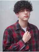 無造作　波巻　ニュアンスマッシュ　センターパート　ツイスパ