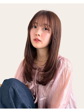 ジュール 銀座(Joule) 銀座駅/ブリーチなしダブルカラー/酸性ストレート/韓国/韓国ヘア