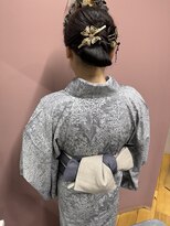 カームバイリコ 学芸大学(calm by liko) 浴衣アレンジ/まとめ髪/着付け/シンプルまとめ髪