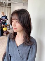 ラヴィズム(LUVISM) ◎韓国ヘアー顔周りレイヤーおくれ毛前髪万代新潟