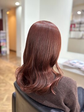 カタリス バイ リンゴノキ(CATALYs by RINGONOKI) 温かみのあるツヤ髪カラー/チェリーレッド/20代30代40代