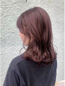 ヘアードレッシングショップ サロ(Hair Dressing Shop Salo) ミディアムレイヤー×レッドブラウン#３０代#４０代#５０代