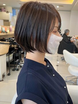 ヴィーヴォ 深江橋店(VIVO) 【VIVO】束感丸みボブ ショートボブ ショートカット深江橋