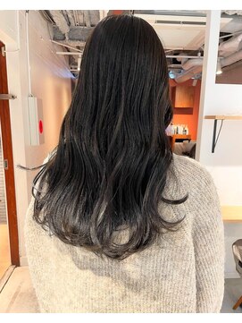 コフィー バイ メルト 吉祥寺(cofy by melt) 【松本咲花】冬カラーブリーチなしオリーブグレージュレイヤー